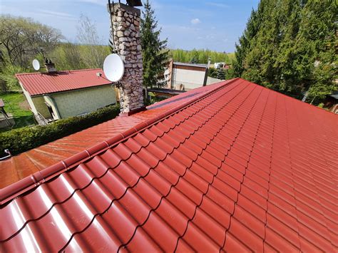 plechová škridla v rôznych farbách