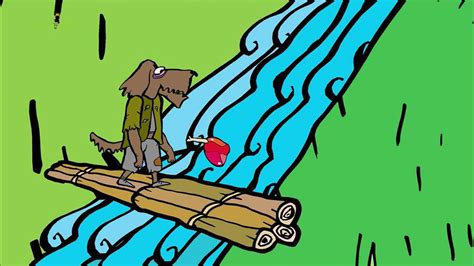 Ilustrácia psa s papierom v zuboch, na ktorom je napísané 