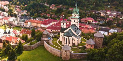 Kremnica - pohľad na historické centrum
