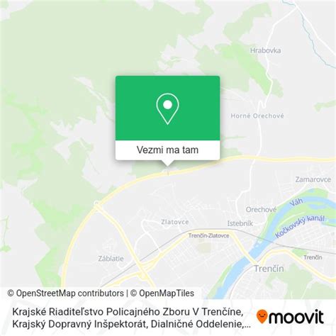 Mapa zberných dvorov v Trenčíne