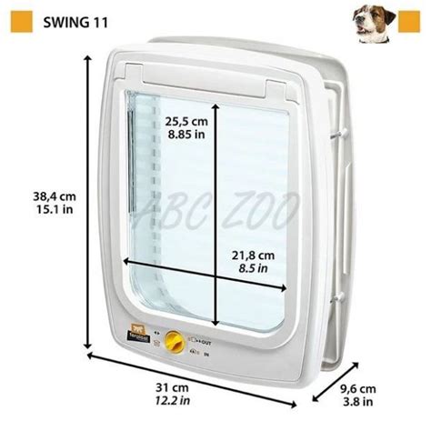 Rozmery dvierok Ferplast Swing 11
