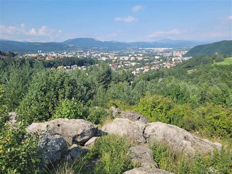 panoráma Banskej Bystrice z Pršianskej Terasy