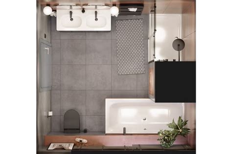 Pohľad na rekonštruovanú kúpeľňu v paneláku s dôrazom na rozjasnenie priestoru