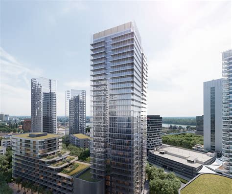 Vizualizácia Soho Tower Komárno