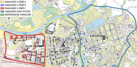Mapa parkovacích zón v Bratislave
