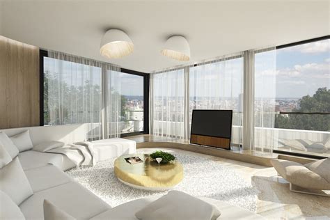 Interiér opustenej vily na Slavíne