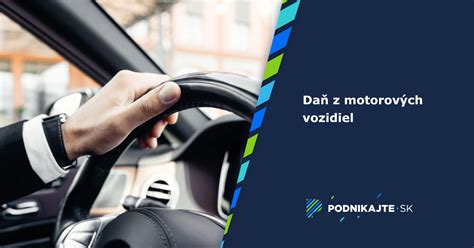 Infografika zobrazujúca kľúčové termíny pre daň z motorových vozidiel