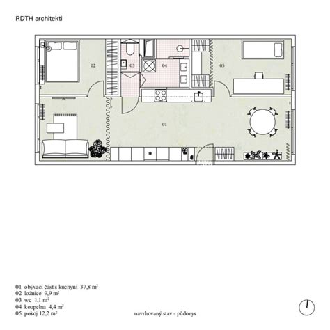 Diagram zobrazujúci bežné miesta vzniku prasklín v panelovom dome