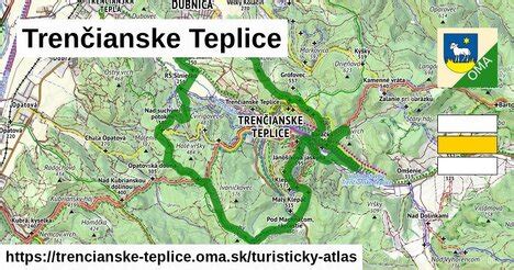 Mapa Trenčianske Teplice