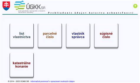 Schematické znázornenie vlastníctva pozemku a stavby