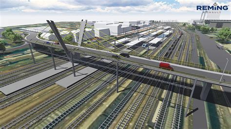 Vizualizácia nového cestného nadjazdu v Žiline