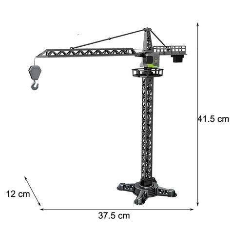Diagram zobrazujúci parametre stavebného žeriavu