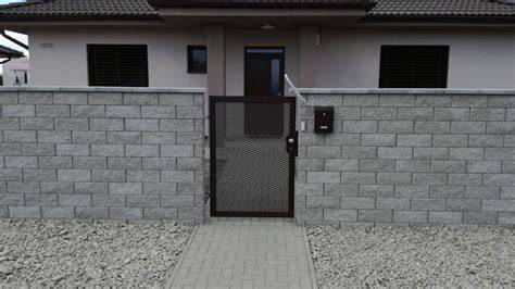 Náčrt základov pre murovaný plot