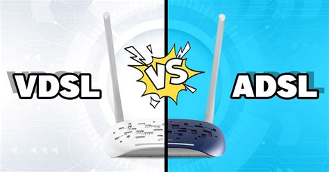 Porovnanie rýchlostí ADSL a VDSL