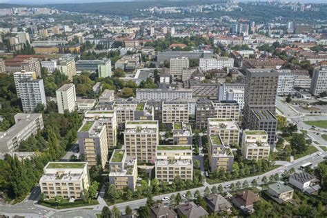 Vizualizácia modernej bytovej výstavby v Košiciach