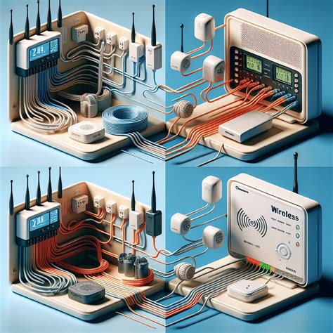 Infografika porovnávajúca rôzne typy termostatov (drôtové, bezdrôtové, programovateľné)