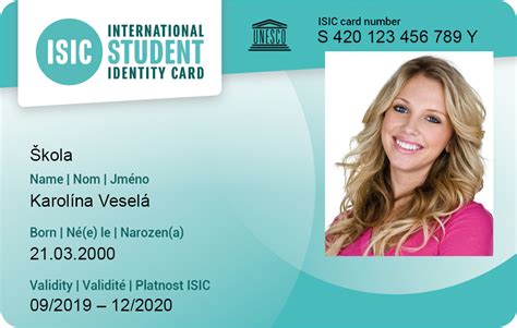 Študentská karta ISIC