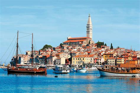Mapa regiónu Istria s vyznačenými mestami Poreč, Rovinj a Pula