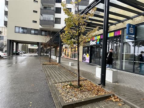 Parková promenáda v projekte Rínok Rača