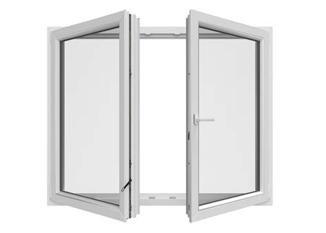 Diagram porovnávajúci dvojkrídlové okno so stĺpikom a štulpové okno