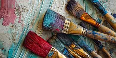 Štetec s naneseným stavebným gélom