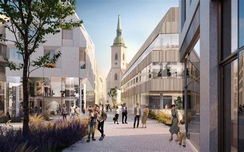 Vizualizácia novej, zrekonštruovanej Blumentálskej ulice