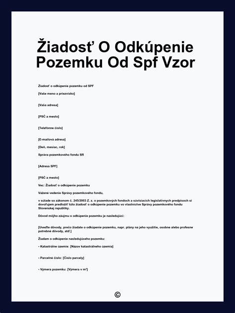 Infografika: Proces žiadosti o prenájom pozemku od SPF