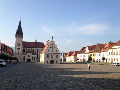 Bardejov - pohľad na historické centrum