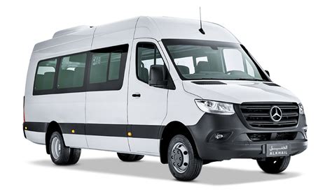 Minibus s logom požičovne