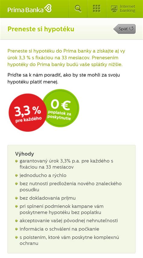 Infografika základných podmienok pre hypotéku