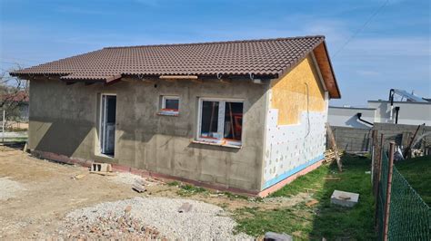 Montovaný dom vo výstavbe