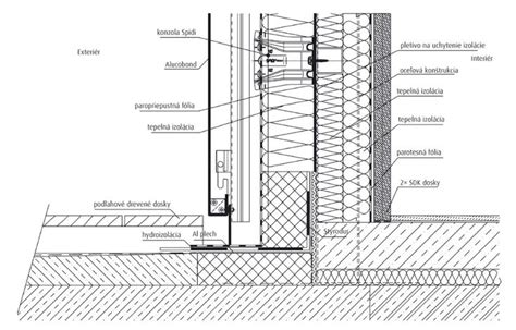 Detail spoja prefabrikovaného žľabu