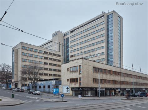 Vizualizácia polyfunkčného domu Dům Radost
