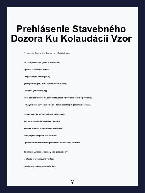 Zákonné predpisy týkajúce sa stavebného dozoru