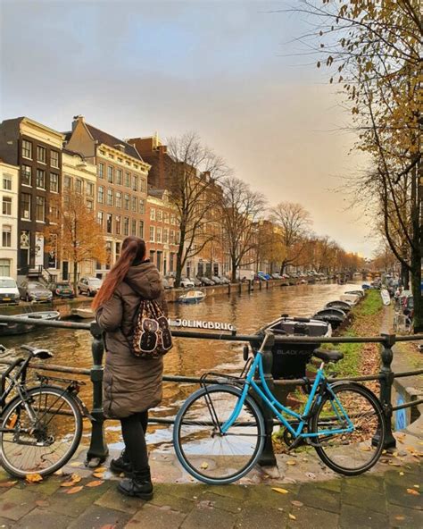 Ilustrácia cyklistu v Amsterdame