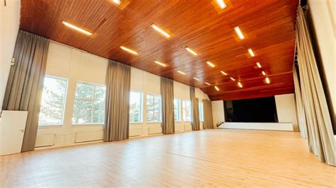 Interiér kultúrneho domu