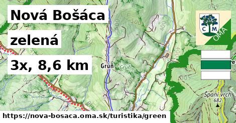 Mapa obce Bošáca