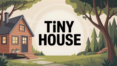 Ilustrácia tiny house