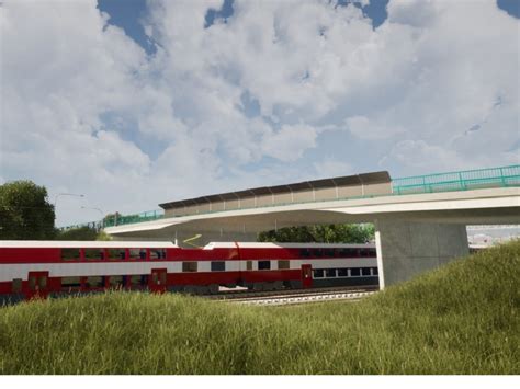 Vizualizácia rekonštruovaného mosta