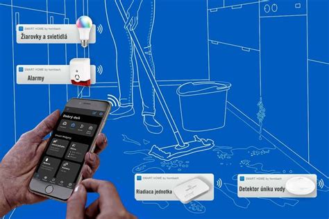 Ilustrácia smart home systému