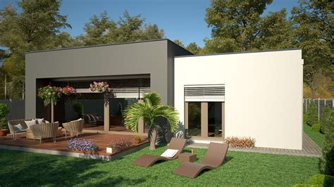 Vizualizácia moderného bungalovu