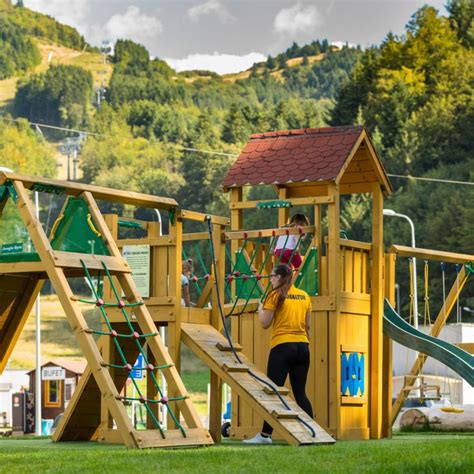 Detské ihrisko pri chate