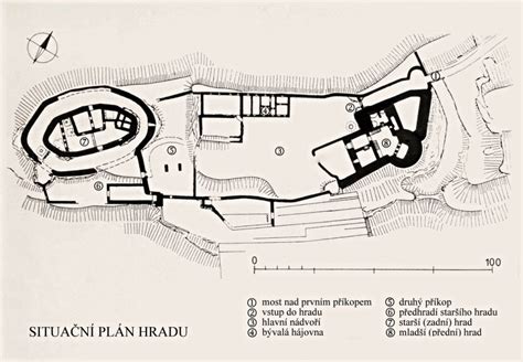 Mapa Spišského hradu