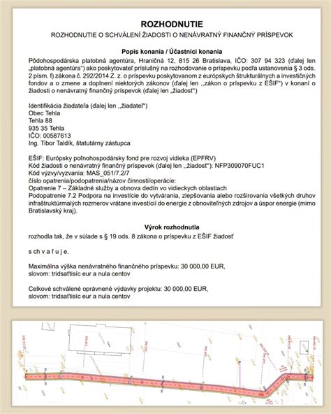 Ilustrácia zobrazujúca zmäteného majiteľa pozemku pri obecnom úrade