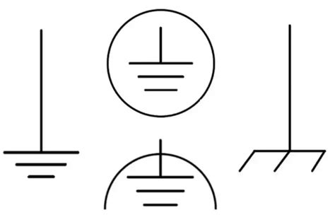 Symbol elektrického uzemnenia