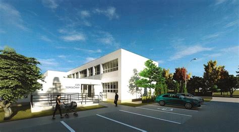 Vizualizácia nového rehabilitačného centra