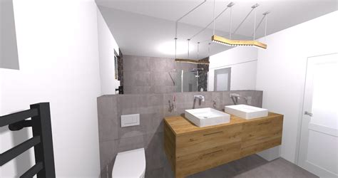 Vizualizácia kompletnej rekonštrukcie kúpeľne