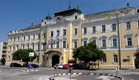 Historická fotografia Župného domu v Nitre