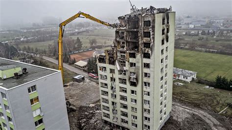 Demolácia bytovky na Mukačevskej ulici