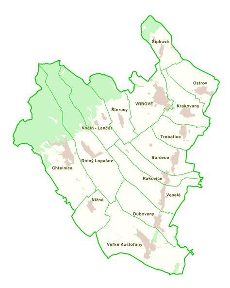 Mapa mikroregiónu 